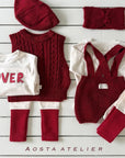 Baby Knit Overalls