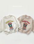 Happy Bear Brushed Sweatshirt