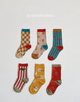 Pattern Socks Set