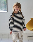 Bold Stripes Sweater – Oversize-Streifen mit Statement-Faktor
