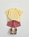 Face Embroidery Short Sleeve Tee