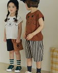 One Line Bear Tee