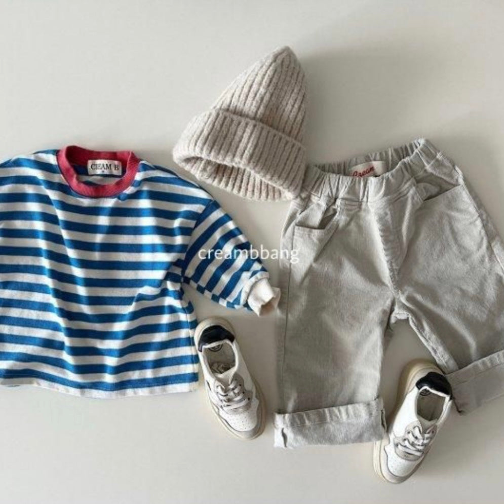 Corduroy Span Wide Pants