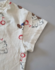 Puppy Balloon Tee – Verspieltes Shirt mit Hunde-Print