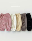 Ribbed Mink Jogger Pants