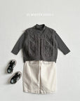 Cable Knit Vest