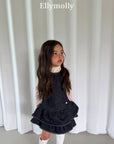 Little Foxx – Velvet Mesh Half Turtleneck Tee