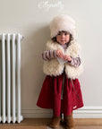 Little Foxx – Pompom Corduroy Skirt