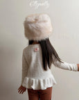 Little Foxx – Snowflake Frill Tee