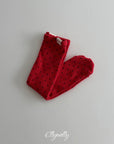 Little Foxx – Dot Ribbed Fleeced Socks