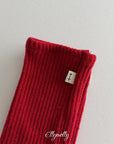 Little Foxx – Wool Ribbed Socks