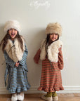 Little Foxx – Fleece Frill Long Dress