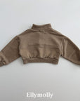 Little Foxx – Archi Pigment Half Zip-up Top