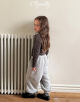 Little Foxx – Snowflake Ribbed Jogger Pants