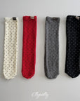Little Foxx – Dot Ribbed Fleeced Socks