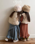 Little Foxx – Fleece Frill Long Dress