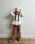Little Foxx – Snowflake Frill Tee