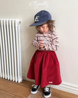 Little Foxx – Snow Warmer Mock Neck Tee (Striped)