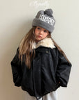 Little Foxx – Big Collar Shirring Jacket