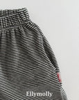 Little Foxx – Veloure Stripe Jogger Pants