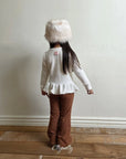 Little Foxx – Snowflake Frill Tee