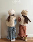 Little Foxx – Fleece Frill Long Dress