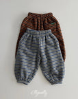 Little Foxx – Toto Striped Jogger Pants