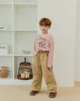Little Foxx – Bear Striped Tee