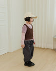 Little Foxx – Check Frill Pants Set