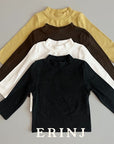 Little Foxx – Soft Half Mock Neck Tee