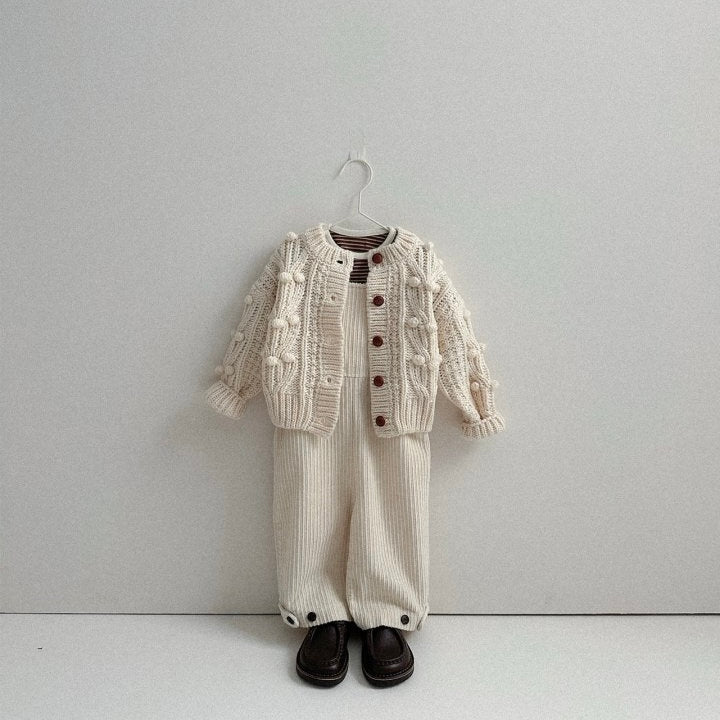 Pom Cardigan
