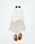 Linen Cuffed Pants