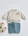Happy Embossed Sweatshirt