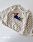 Striped Puppy Set