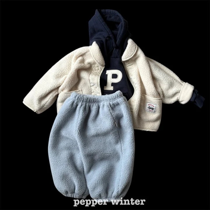 P Embroidered Hoodie