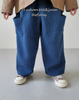 Waffle Denim Pants (Soft)