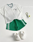 Racket V-Neck Set