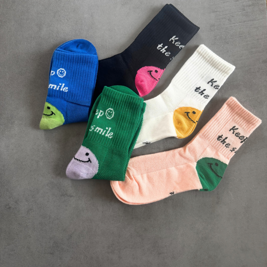 Keep the Smile Socks – Good mood from head to toe