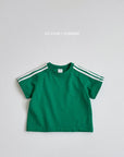 Pique Line Short Sleeve Tee