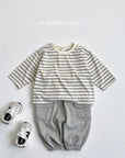 Cuff Stripe Tee