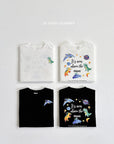 Space Dino Short Sleeve Tee
