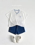 Racket V-Neck Set