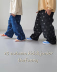 Round Denim Pants