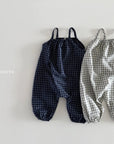 Check Strap Overalls