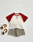 V-Stitch Raglan Tee
