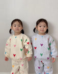 Fleece Balloon Top Bottom Set