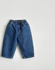 Junior: Daily Denim Pants – Weit geschnittene Jeans mit elastischem Bund
