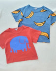 Banana Elephant Oversized Tee