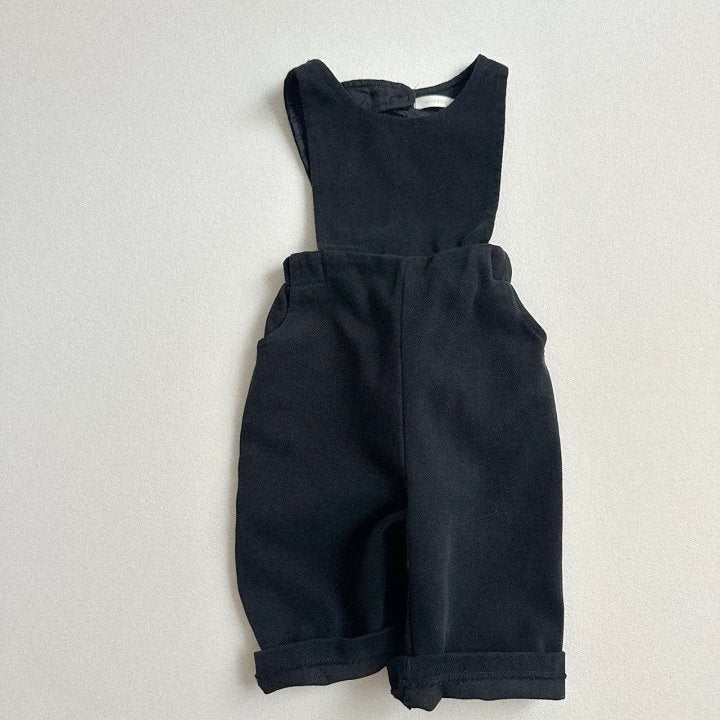 Peach Washed Overalls