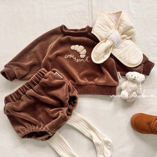 Soft Velour Bloomer (Bebe)